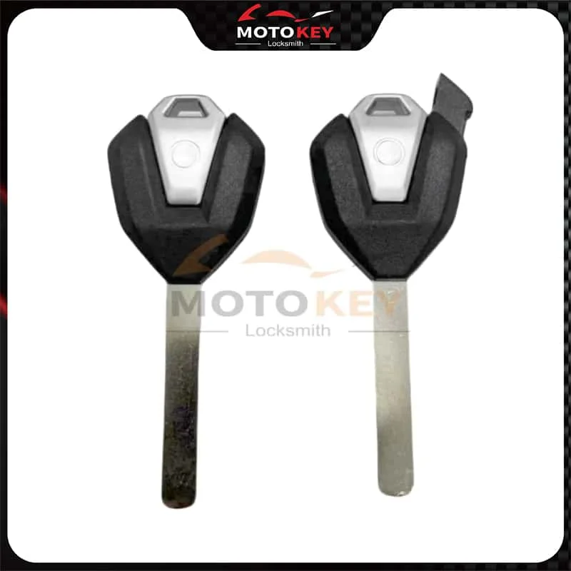 CFMOTO 250 SR NK 450 SR 650 MT GT 700 CLX 800 MT용 블랭크키 오토바이 교체용 미가공 도난방지 칩 삽입 키
