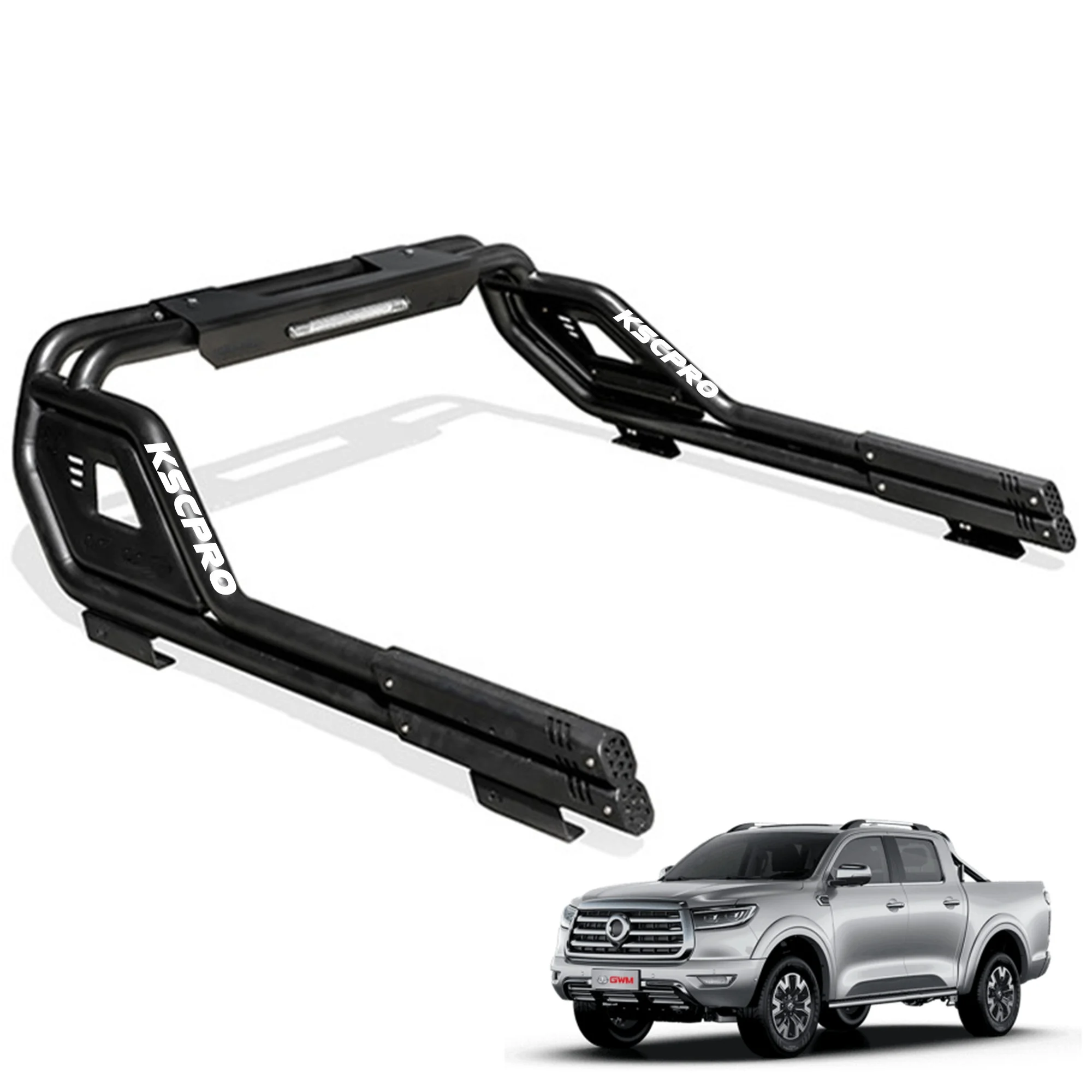 

KSCPRO Off-Road Pickup Bed Chase Rack Roll Bar For GWM CANNON 2022