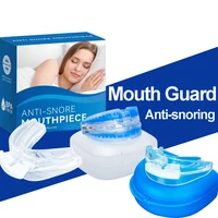 Stop Snoring Bruxism Silicone Mouth Guard Improve Sleeping Teeth Bruxism Sleep Aid Anti-Snore and Apnea Device To Stop Snoring 1