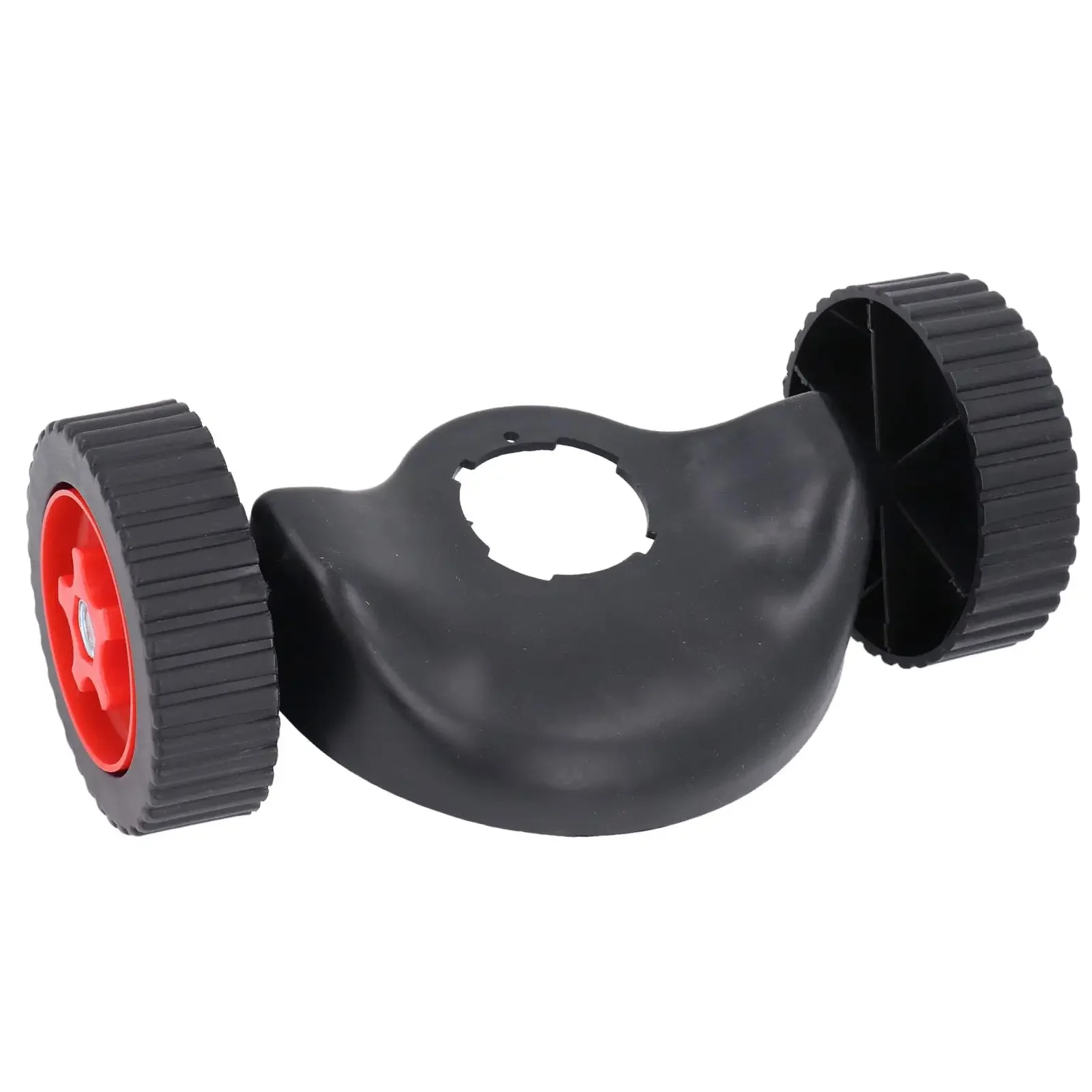 Weed Trimmer Support Wheel Weed Trimmer Support Wheels Grass Trimmer Support Wheel Attachment Universal Adjustable with Protective Cover Grass Cutter Parts