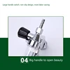 0-25mpa Pressure Reducer Argon Gas Pressure Regulator Gauge Welding Mig Tig Control Easy Installation 5/8" Thread new 4