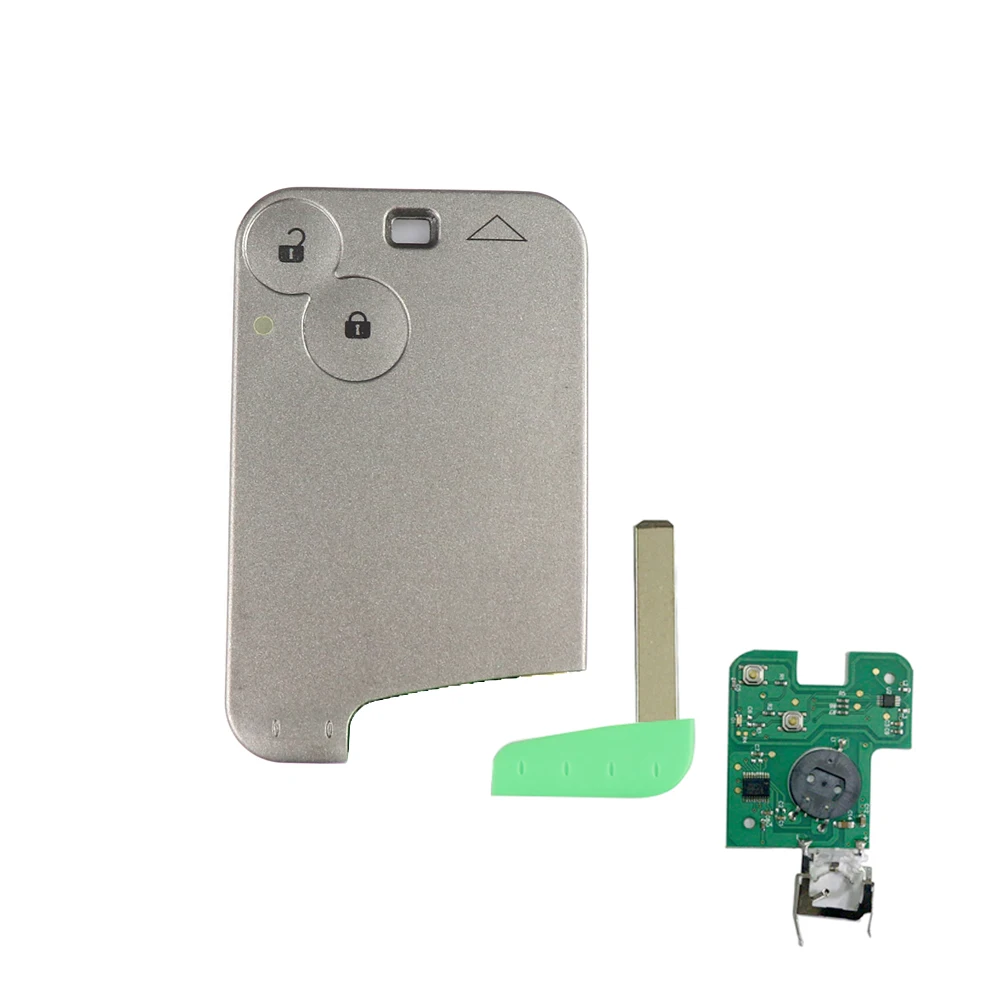Chiave/Telecomando Per Renault Laguna Espace Velsatis 2001-2009 433mhz Trasporto Libero - 5pcs 2 Button Smart Carta Di Renault - Sdcf520d400b04a9aa57d98af41b26495h