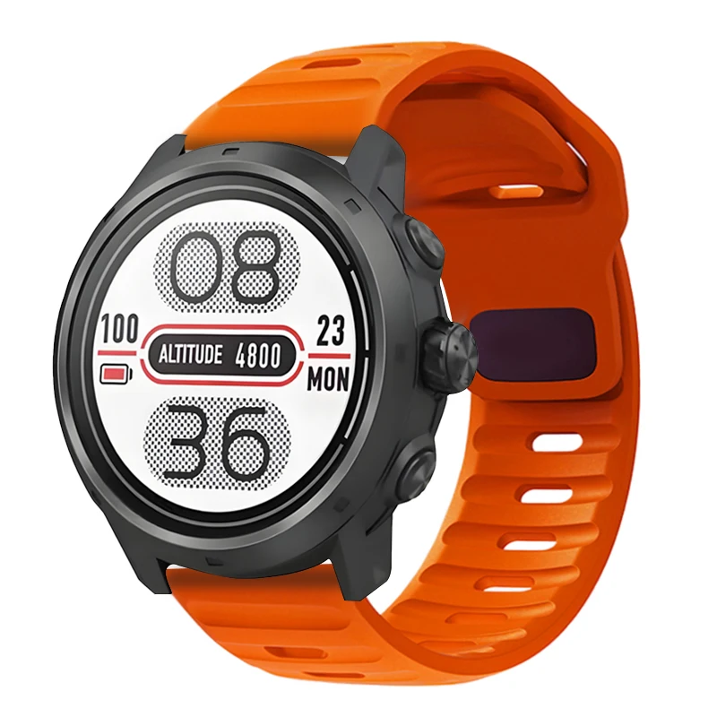 Versatile Silicone Sport Band - 20mm/22mm Wristband Strap