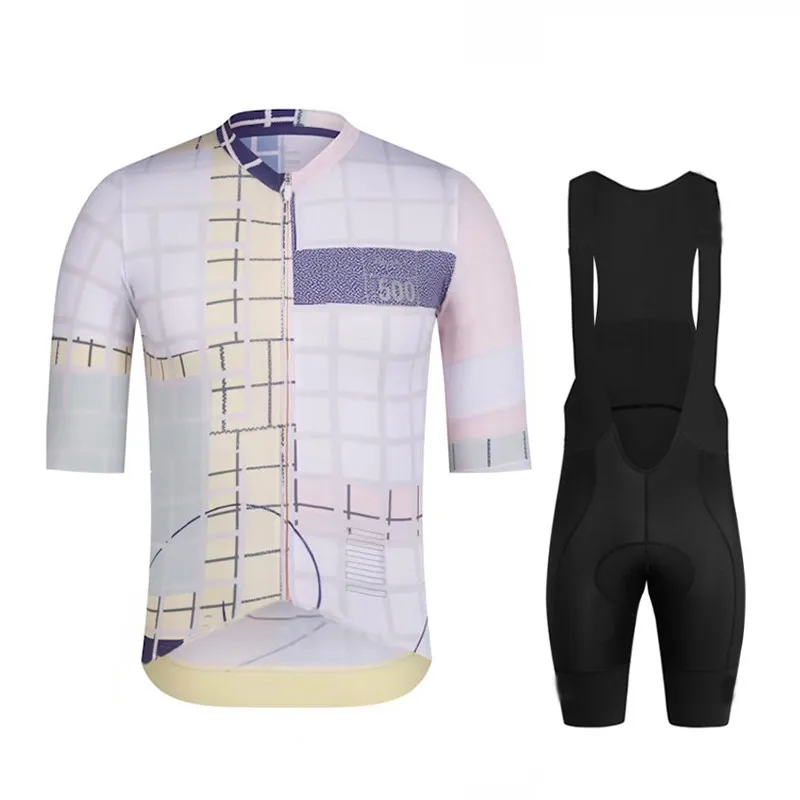 

Raphaful Велоспорт Джерси 2024 команда Ropa Ciclismo Hombre летние Джерси с коротким рукавом Велоспорт одежда триатлон нагрудник шорты костюм