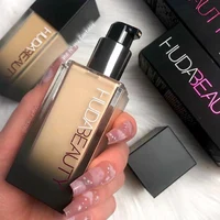 Fauxfilter Fond de Teint Mat Lumineux Longue Tenue Couvrance Totale Correcteur Efficace Maquillage Professionnel Imperméable 4