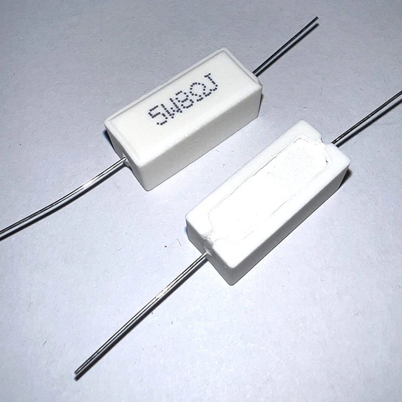 5W 5% Cement Resistor Power Resistance 0R1 0R15 1R 1R5 10R 12R 100R 120R 1K 10K 100K 0.1 0.15 1 1.5 10 12 100 120 R K Ohm 10pcs