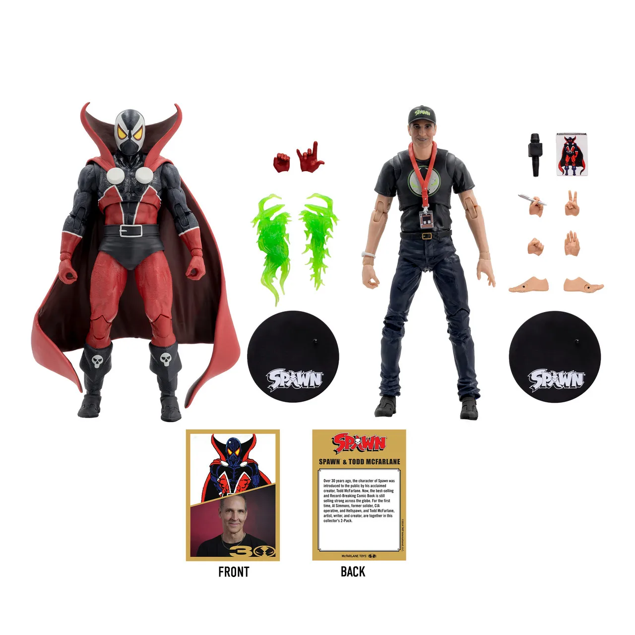 SPAWNS フィギュア 8体セット McFarlane Toys Amazon.co.jp: McFarlane Toys - スポーン (償還の翼) 1:8