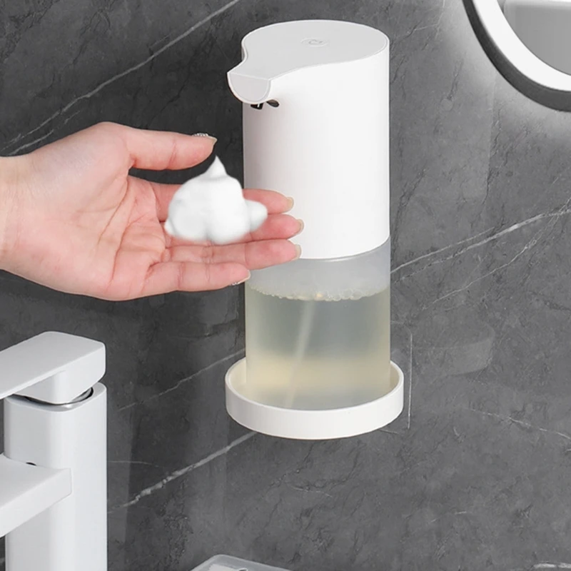 Waterproof Storage Rack Liquid Soap Dispenser Holder Wall Mount Bathroom Shelf 5