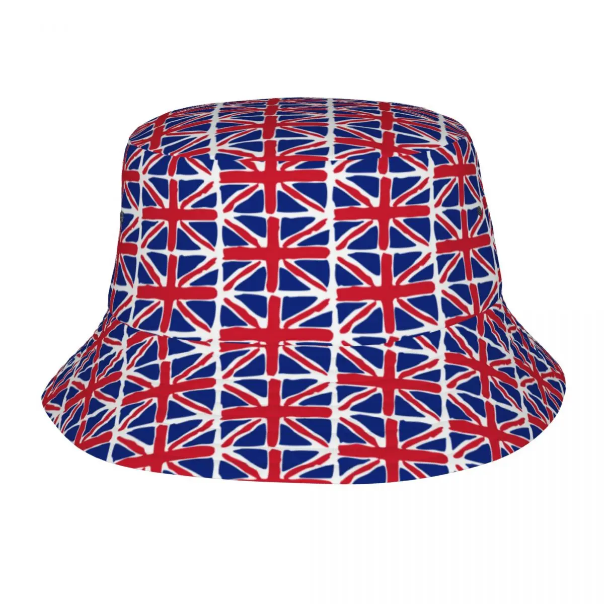 Fashion British Uk Flag Bucket Hats Unisex Lightweight Outdoor