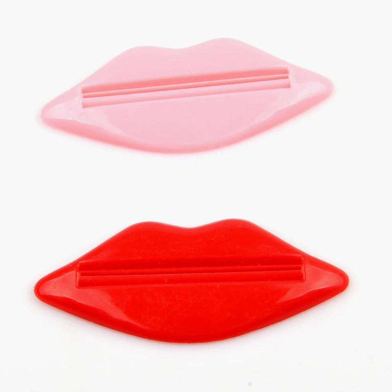 Toothpaste Tube Lip Style Squeezer Dispenser Toothpaste Clip Multi-Purpose Toothpaste Extruder for Bathroom Creative Accessories 6