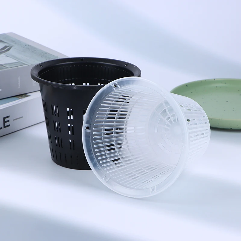 11cm 14cm Butterfly Orchid Special Flower Pot With Side Hole Net Cup Plant Flower Pot Basket Plastic Breathable Container