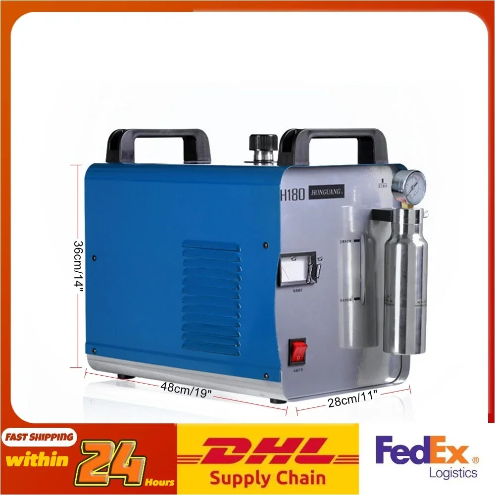 75L H160 Ossigeno Idrogeno Gas Generatore di fiamma Acrilico Lucidatura