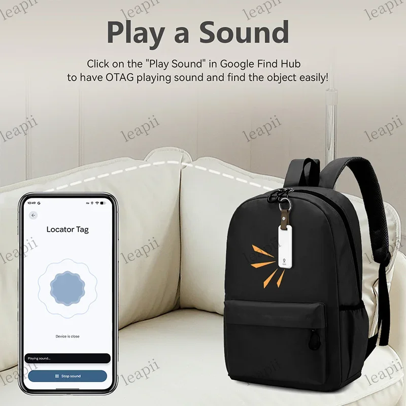 Enhanced Smart Bluetooth GPS Tracker and Positioning Finder Keychain