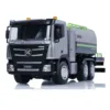 1/18 HUINA 9CH Plastic RC Spray Fog Cannon Truck Remote Control 1316 Car Model Toys W/ Radio Control Battery USB Charging Cable 3