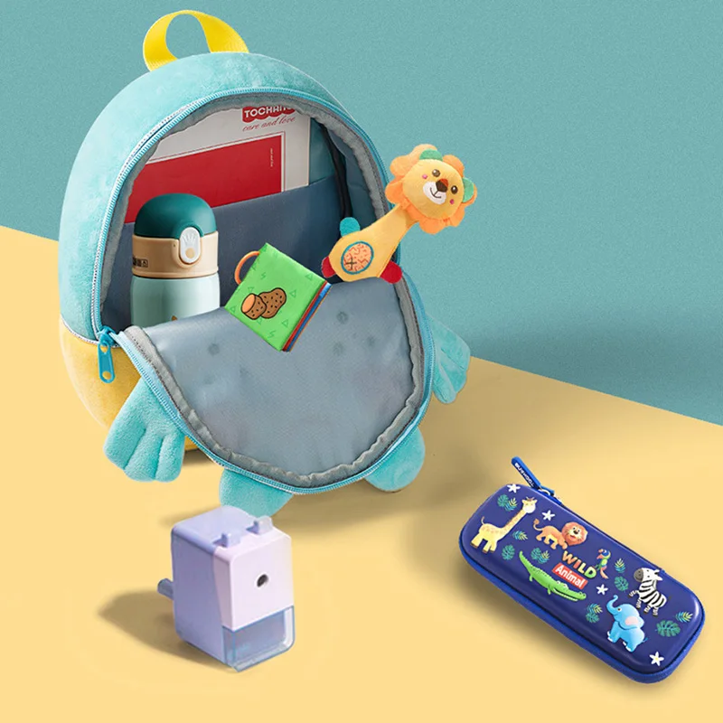 Cute 3D Deer School Bags for Children Cartoon Unicorn School Backpacks Kindergarten Girls Kids Kawaii Schoolbag Mochila Escolar 4