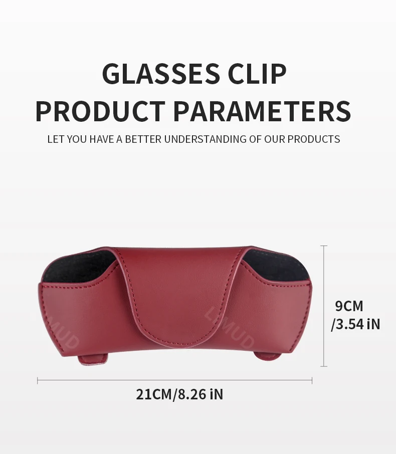 Geeignet für Haval H6 Jolion H9 H7 F7 Jolion Pro H3 H5 Auto-Brillenclip, Nappaleder, Auto-Sonnenschutz, Brillenetui, dekorativ – Detail 9