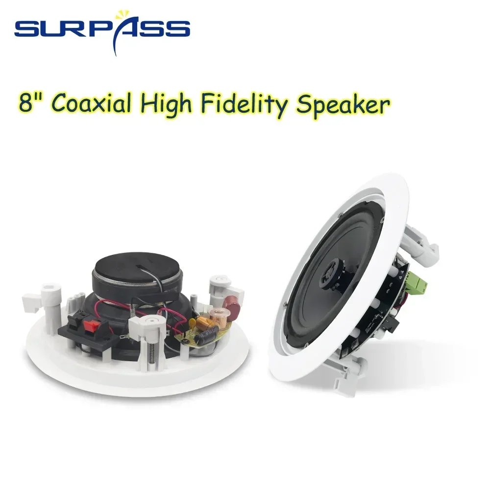 8" audience Bluetooth speakers boombox built-in 40Wx4 class-Damplifier home stereo system Suitable forhotel hometheater speaker