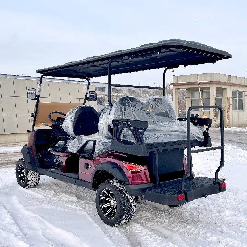 

12-Inch Tire Disc Brake 6-Seater Golf Cart Convertible Tour Bus Electric Tour Bus Electric Tour Bus Color Supports Customization