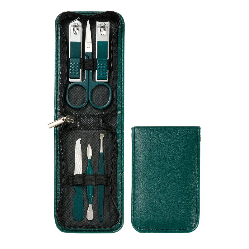 Nail Clipper Set 6Pcs Manicure Pedicure Kit Portable For Men and Women