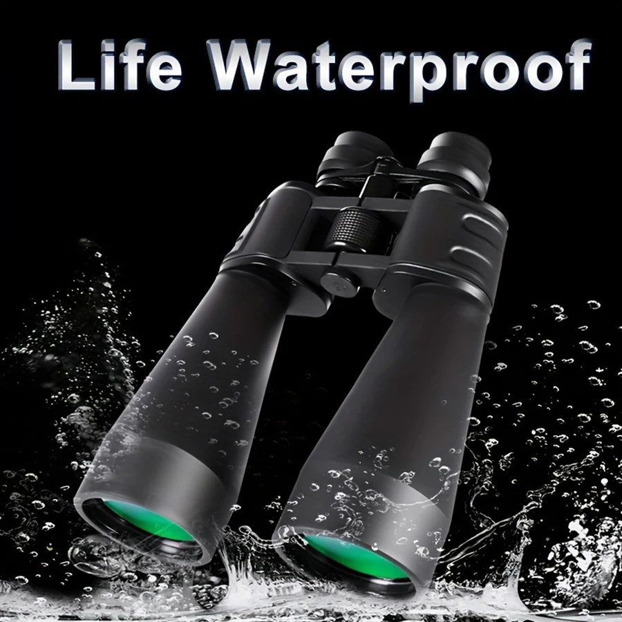 10-30X60 Telescope Binocular High Zoom High Power Professional Long Range For Hunting Observe Animals Journey Hiking Concerts