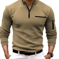 Polo de gymnastique pour hommes, coupe régulière, pull en coton, hiver Xl, haute qualité de marque Y2k, nouvelles citations japonaises, sweat-shirt avec fermeture éclair 5
