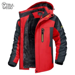 TRVLWEGO Winter Jackets For Men Trekking Fishing Wear Naturehike Waterproof Raincoat -20 Degree Super Warm Climbing Clothes