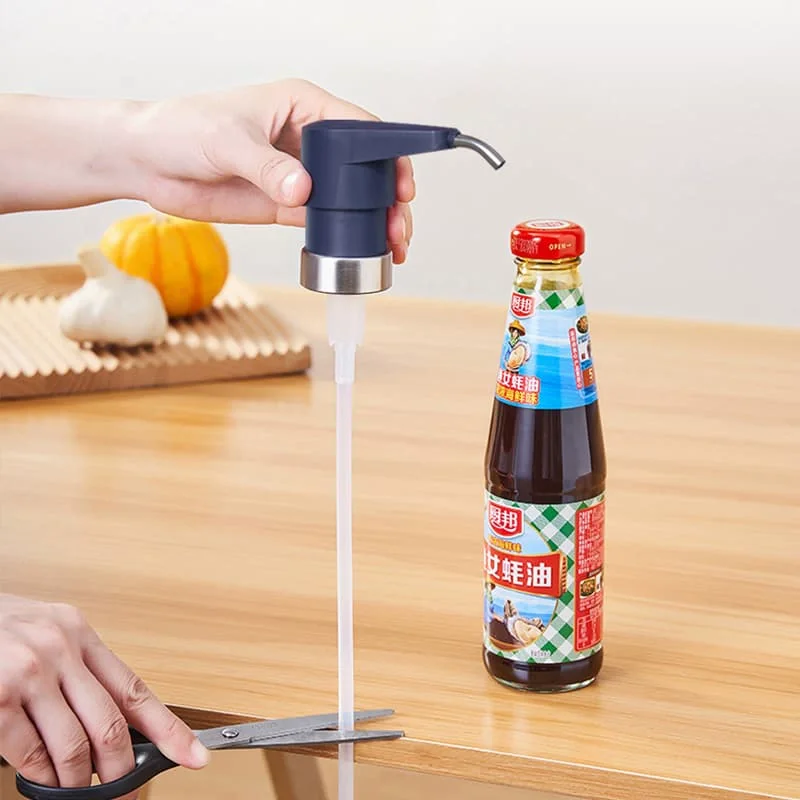 Kitchen Sauce Extruder, Household Oil Consumption Pressure Pump Head, Oyster Oil Press Mouth, Kitchen Utensils