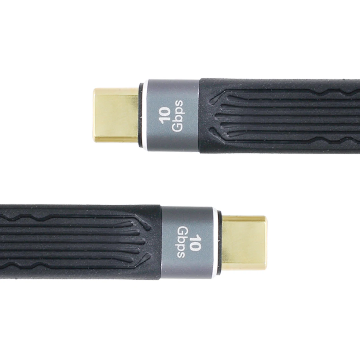 

For Laptop & Phone 13cm USB 3.1 10Gbps Flat Type-C USB-C Slim FPC Data Cable Male to Male