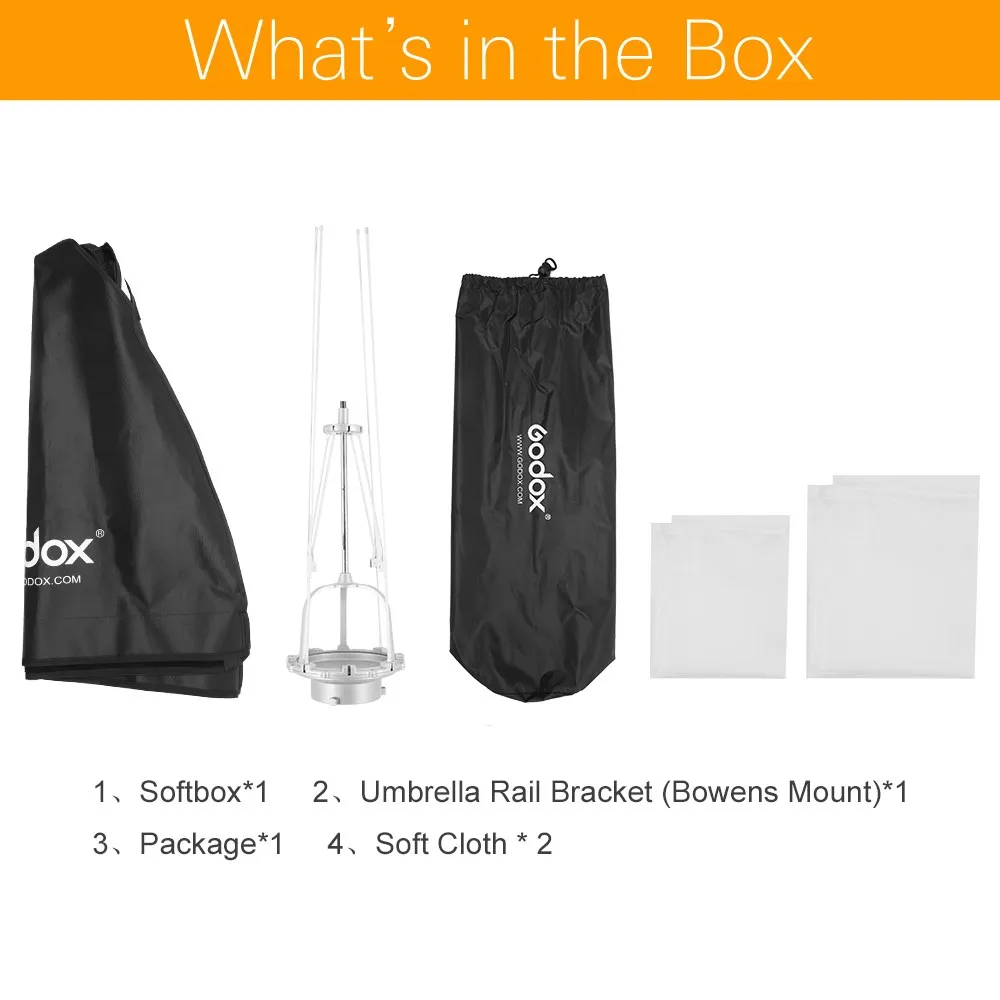 고독스 SB-UE 80cm 95cm 120cm 휴대용 옥타곤 엄브렐라 소프트박스 (보웬스 마운트, 고독스 스튜디오 플래시 SL-150W SK300 SK400 호환)