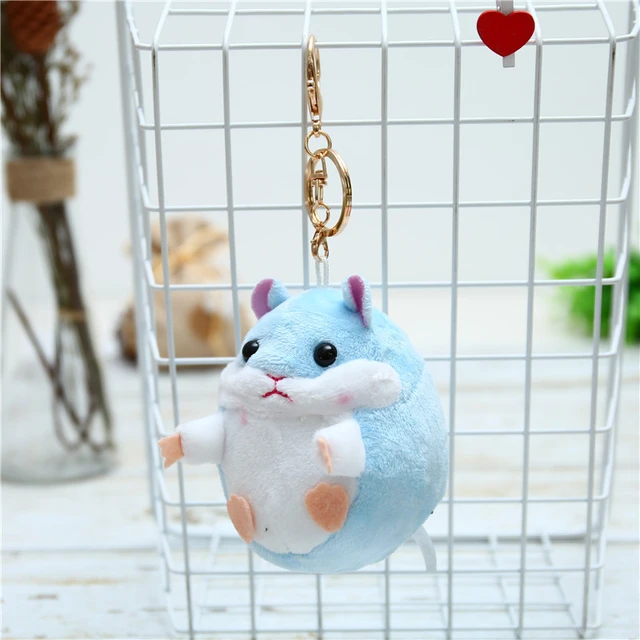 HAMSTER LONDON Shell Keychain with Hook For Girls (White, FS)