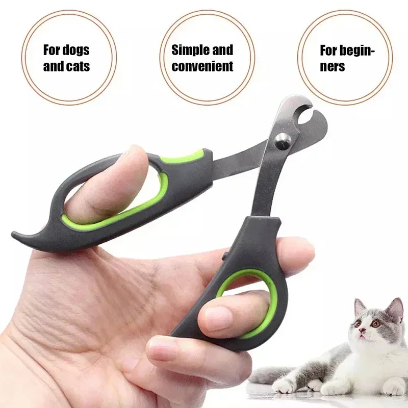 Pet Nail Clippers Cat Nail Clippers Claw Trimmer Small Animals Grooming Clipper for Dog Cat Bunny Rabbit Bird Puppy Kitten