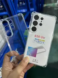 Transparent Shockproof Case with Clear Thick Design (S26 Ultra)