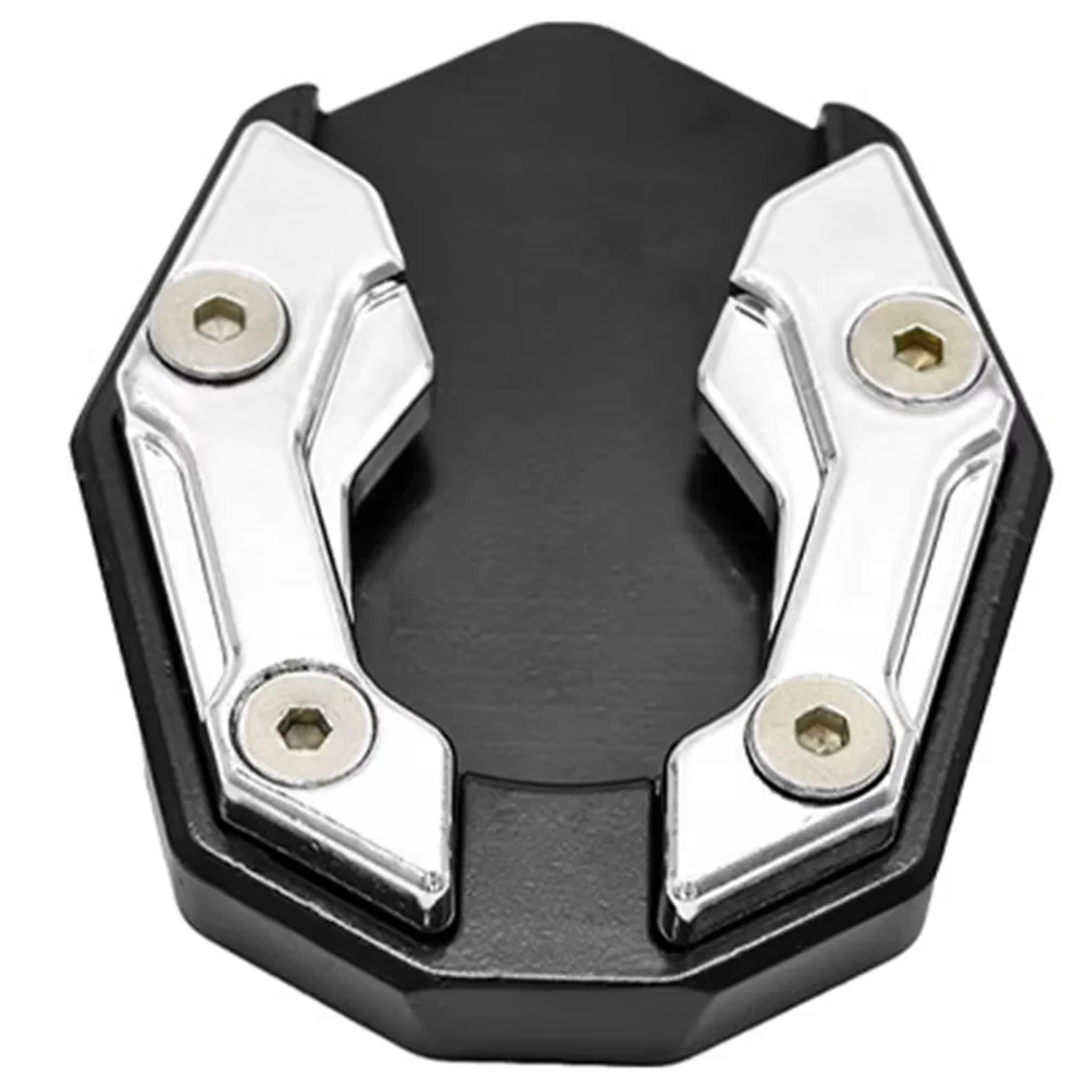Motorcycle Side Stand Extension Pad & Support Plate
