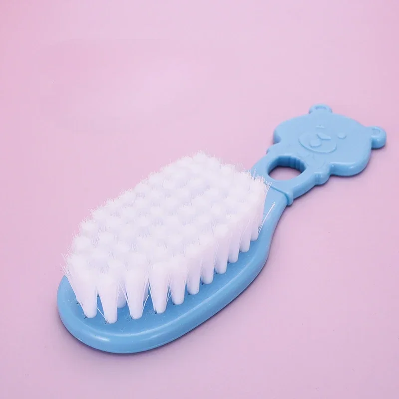 2pcs/Set Hair Comb Curly Hair Brush Hair Brush Comb Hair Comb Set Head Massager Baby Care Brush Comb Anti-scratch Girl Cartoon Hairbrush Newborn Hair Brush Infant Comb Head Massager Kids