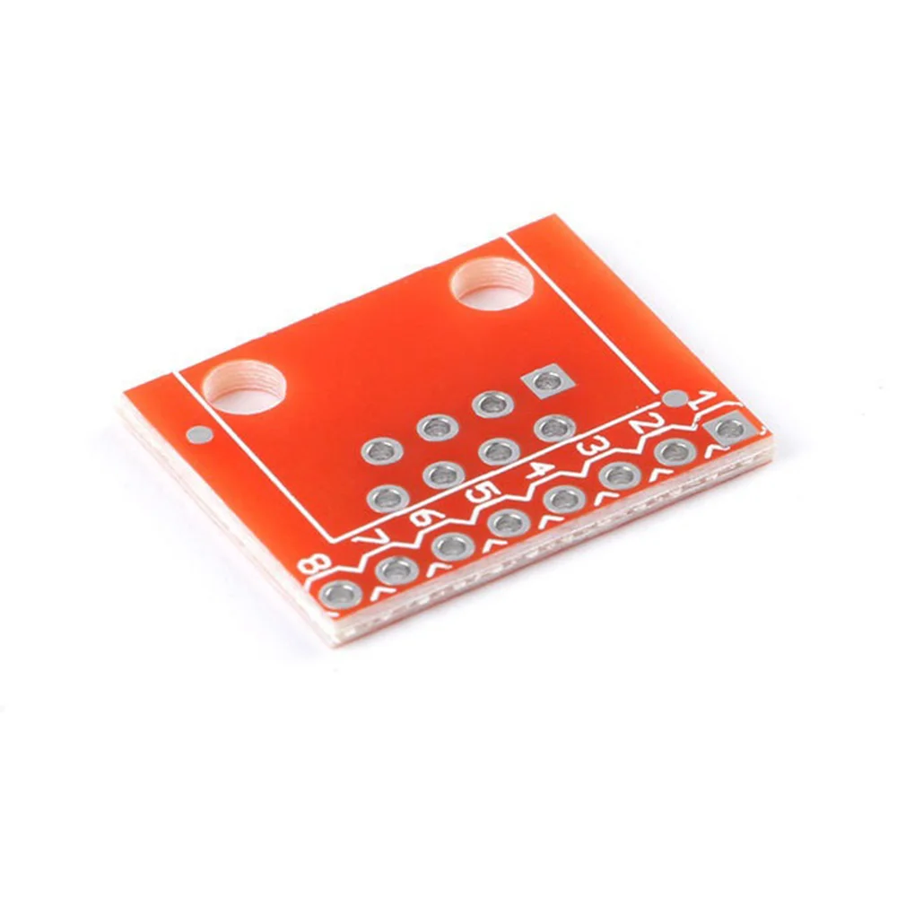 Portable Modular Connectors Ethernet Connectors RJ45 Breakout Board Adapter Connector Module Board 10PCS