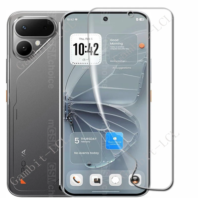 Enhanced 3PCS Hydrogel Full Screen Protector Cover - 6.78 Hydraulic Soft Film