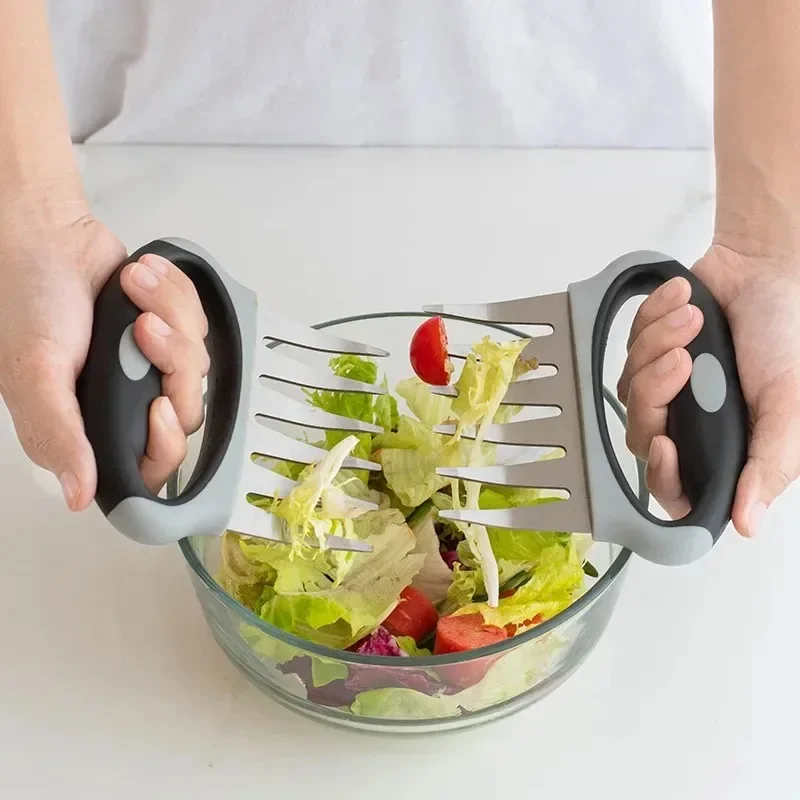 Stainless Steel Bear Claw Meat Dividing Machine BBQ Tools Chicken Separator Tearing Meat Dividing Machine Tearing Splitter