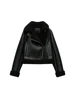 TRAF Women's Winter New Fashion Casual Jacket Jacket Thickened Warm Loose Fur One Coat Coat Long Sleeve Zip Retro Short Jacket 2