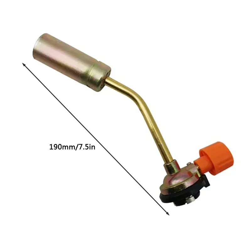 Butane Gas Torch Blow Torch Lighter Flame Burner BBQ Welding Kitchen Baking Windproof Moistureproof Waterproof Adjustable