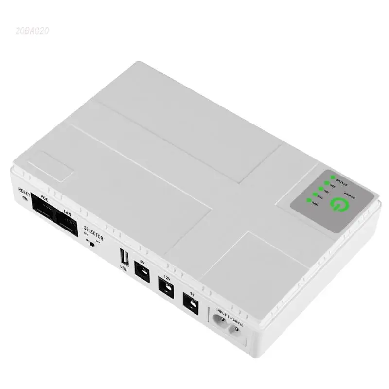 

Backup and Protector, 5V 9V 12V 1A Backup Power Supply, Back-UPS with USB Port