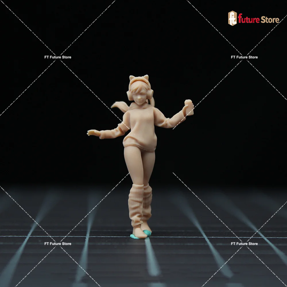 Miniatures 1/43 Fille En Running - Accessoires Scène Pour Voitures Jouets, Figurines Plastique Colorées