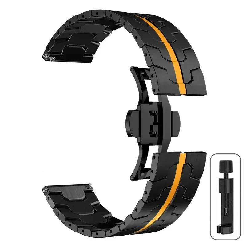 Premium Stainless Steel Watch Bracelet, 20mm & 22mm