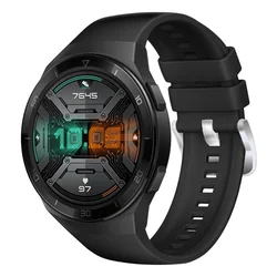 Colorful Silicone Sports Strap - Replacement Wristband Belt (Black)