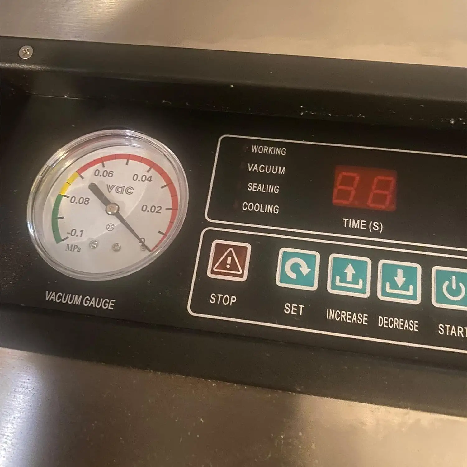 Chamber Vacuum Sealer Machine Z-260C Commercial Kitchen Food Chamber Vacuum Sealer Packaging Machine Sealer 3