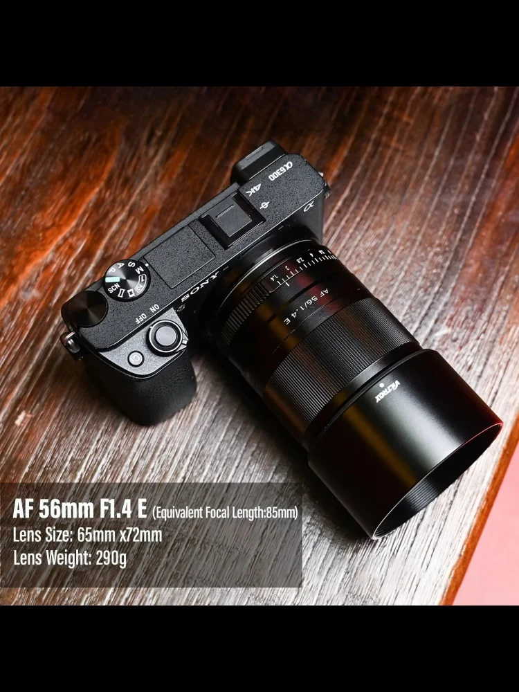 빌트록스 23mm 33mm 56mm F1.4 자동 초점 APS-C 프라임 렌즈 대구경  E A6400 A6600 ZV-E10 FX30 용 ™ 니콘