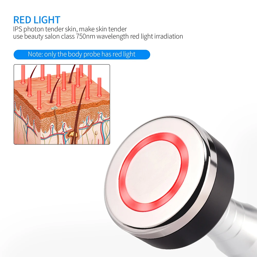 5MHz RF Tripolar Beauty Face&Eye&Body Radio Frequency Device Skin Rejuvenation Tightening Lifting Eye Bags Wrinkles Removal 3