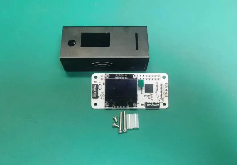 Duplex MMDVM Hotspot W/ Aluminum Alloy Shell Color Display Screen Supporting For C4FM/DMR/DSTAR P25 With Raspberry Pie 1B