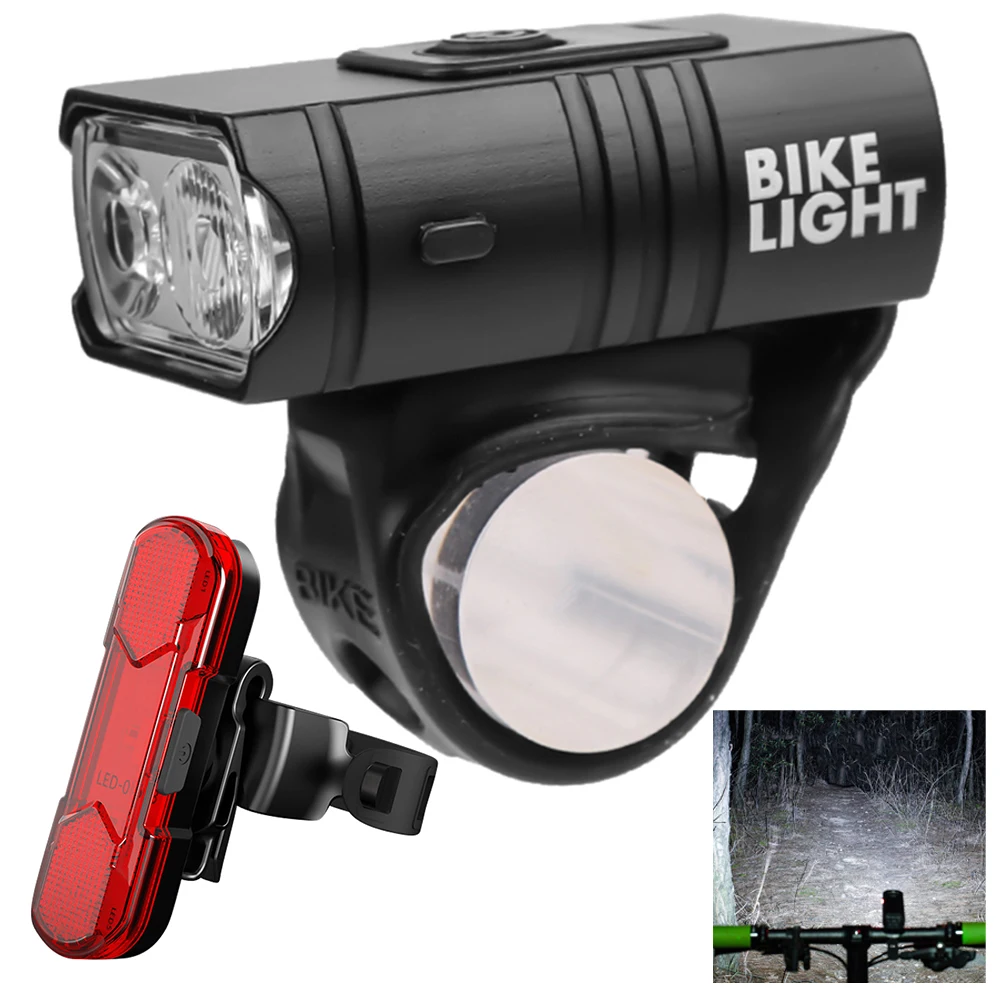 LAMPE DE POCHE LED Aste USB Pour Vélo, Éclairage Avant De Vélo, Lampe