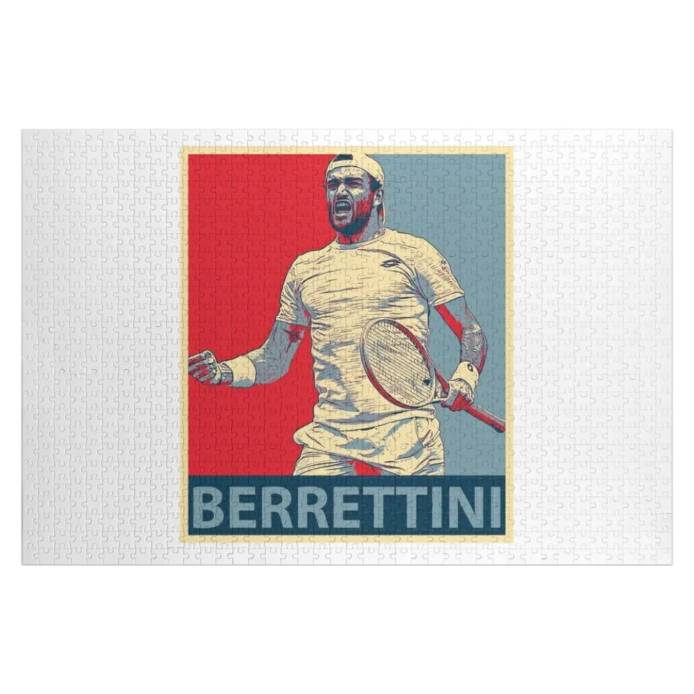 

Matteo Berrettini Jigsaw Puzzle Custom Gifts Personalized Child Gift Toys For Children Wooden Name Puzzle