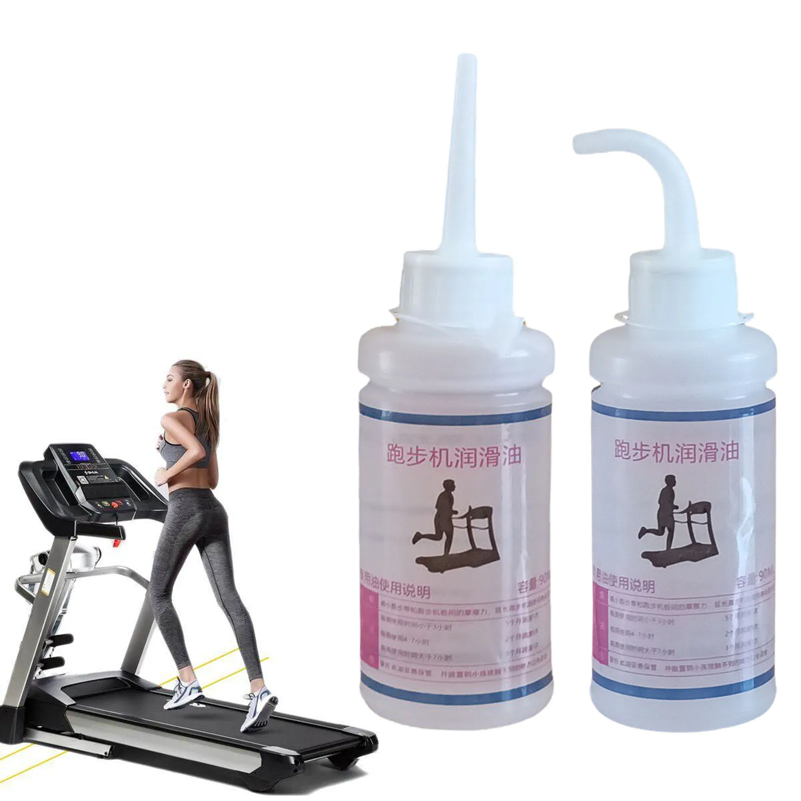 

1pc Running Machine Lubricant Gym Treadmill Maintenance Silicone Oil 90ml Portable Maintenance Tool Gym Equipment For Sporting